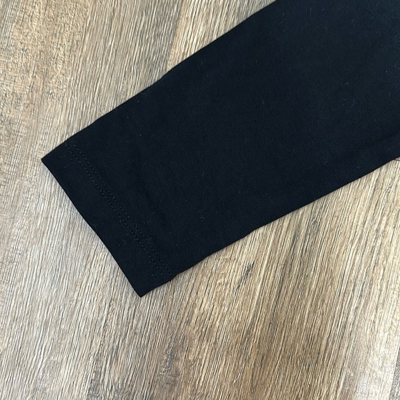 A Pea in the Pod, Black Ruched Long Sleeve Bodycon Maternity Dress - Picture 3 of 9